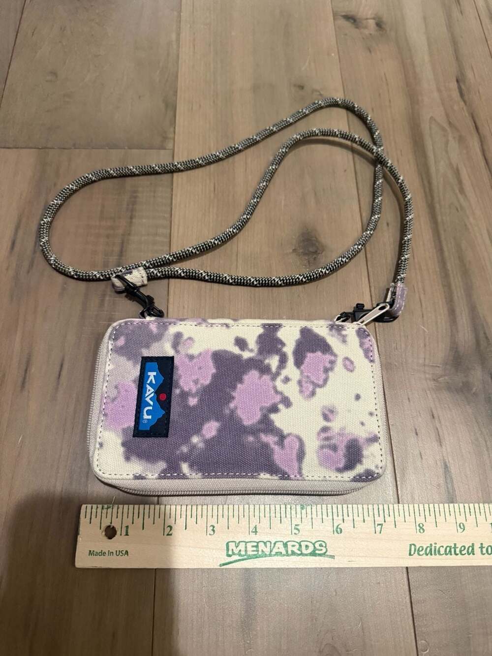 KAVU Go Time Crossbody Wallet Orchid Tie Dye